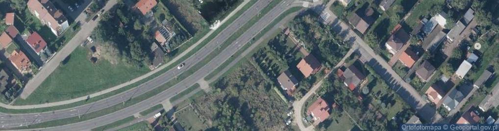 Zdjęcie satelitarne Aleje Jana Pawła II al.