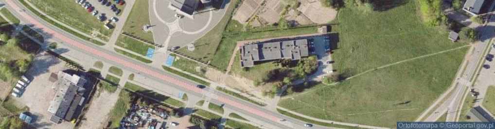 Zdjęcie satelitarne Aleje Jana Pawła II al.