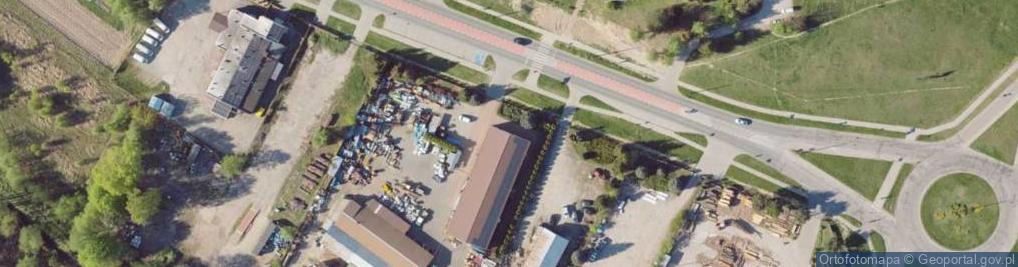 Zdjęcie satelitarne Aleje Jana Pawła II al.