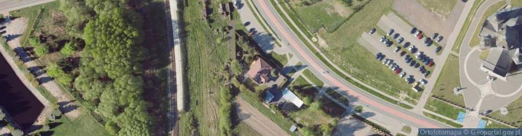 Zdjęcie satelitarne Aleje Jana Pawła II al.