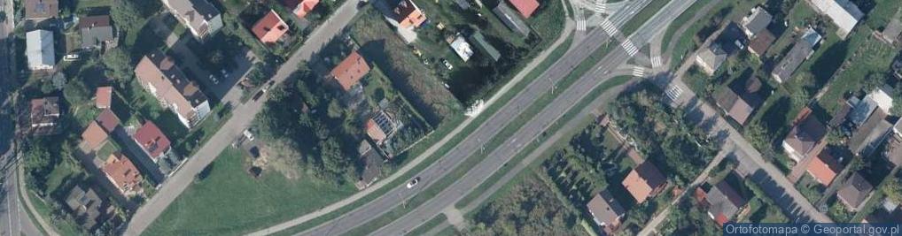 Zdjęcie satelitarne Aleje Jana Pawła II al.