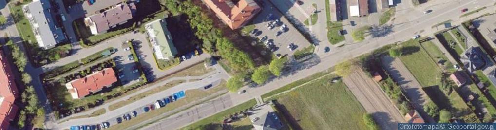 Zdjęcie satelitarne Aleje Jana Pawła II al.