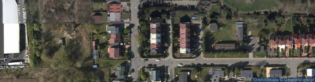 Zdjęcie satelitarne Alabastrowa ul.