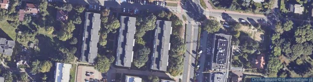 Zdjęcie satelitarne Aleja Wojska Polskiego al.