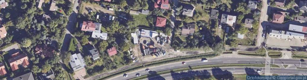 Zdjęcie satelitarne Aleje Jerozolimskie al.