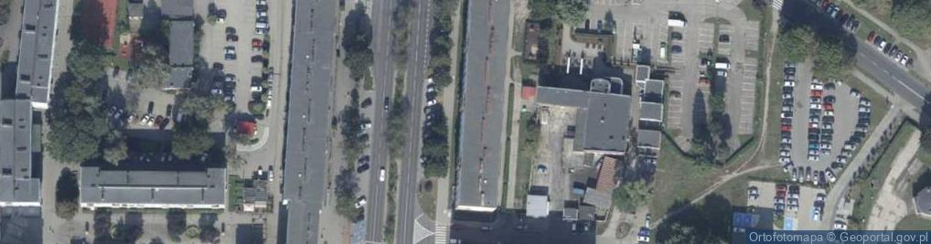 Zdjęcie satelitarne Aleja Piastów al.