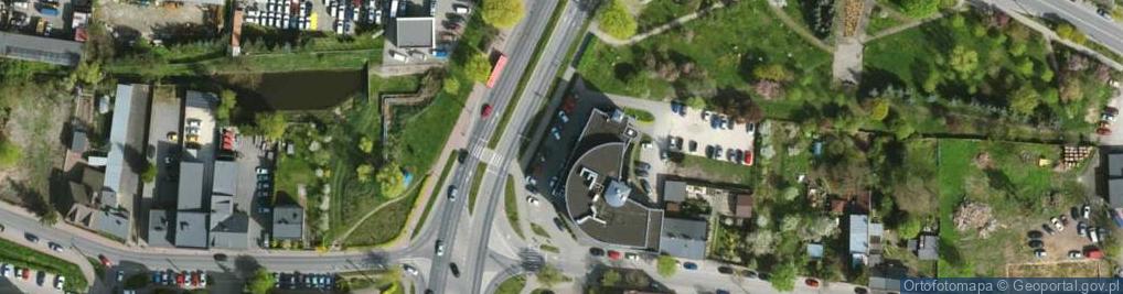 Zdjęcie satelitarne Al. Armii Krajowej al.