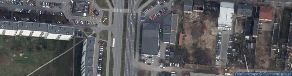 Zdjęcie satelitarne Aleja Armii Krajowej al.