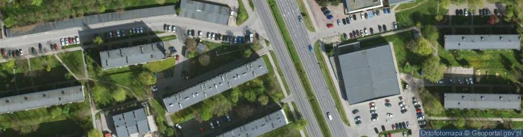 Zdjęcie satelitarne Aleja Armii Krajowej al.