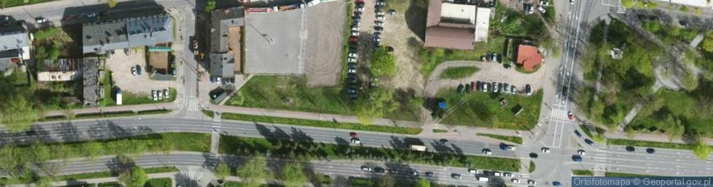 Zdjęcie satelitarne Aleja Kopernika Mikołaja al.