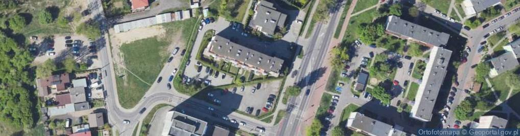 Zdjęcie satelitarne Aleja Armii Krajowej al.