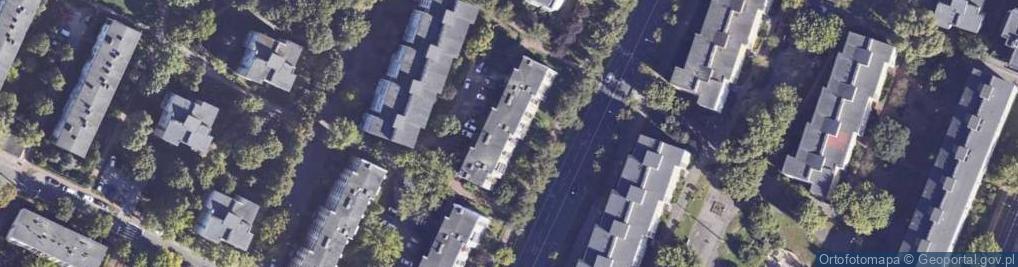 Zdjęcie satelitarne Aleja Wojska Polskiego al.