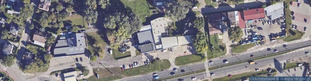 Zdjęcie satelitarne Aleje Jerozolimskie al.
