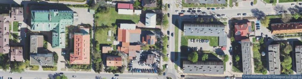 Zdjęcie satelitarne Aleja Tysiąclecia al.