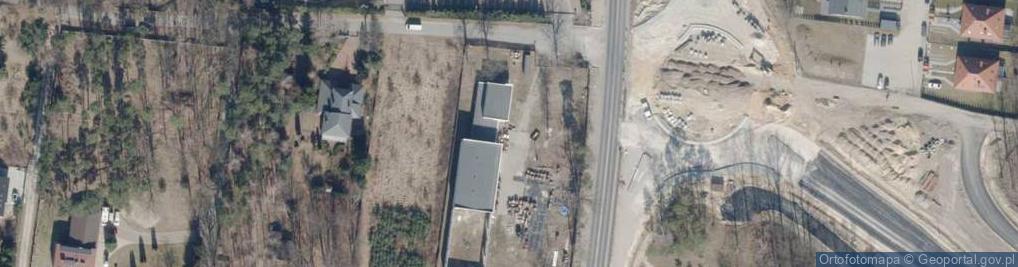 Zdjęcie satelitarne Aleksandrowska ul.