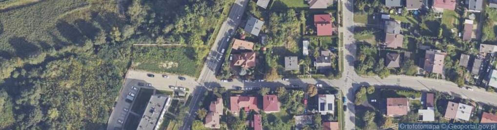 Zdjęcie satelitarne Aleja Róż al.