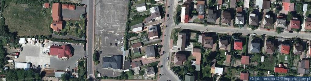 Zdjęcie satelitarne Aleja Tysiąclecia al.