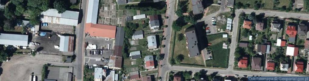 Zdjęcie satelitarne Aleja Tysiąclecia al.