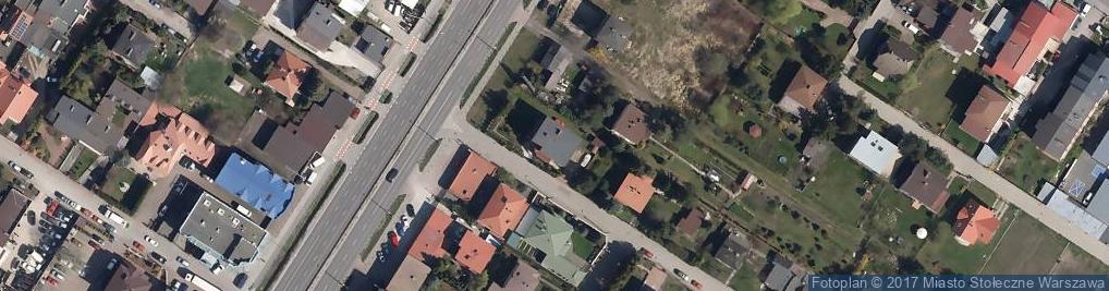 Zdjęcie satelitarne Aleja Krakowska al.