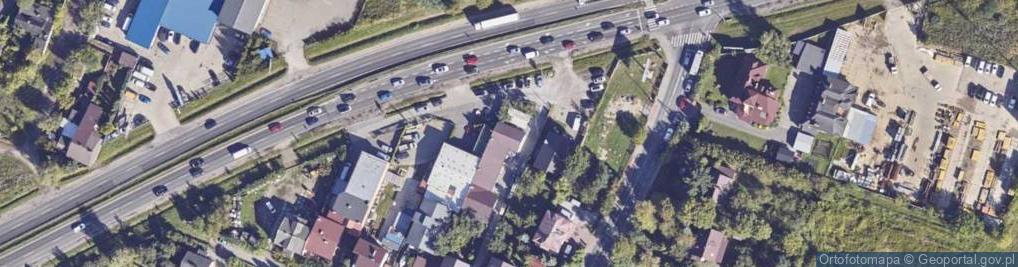 Zdjęcie satelitarne Aleje Jerozolimskie al.