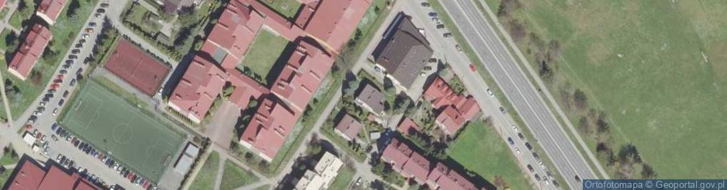 Zdjęcie satelitarne Aleja Szwajcarii al.