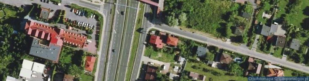 Zdjęcie satelitarne Aleja Krakowska al.