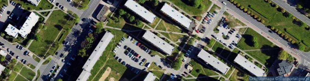 Zdjęcie satelitarne Aleja Grunwaldzka al.