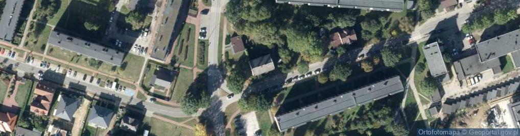 Zdjęcie satelitarne Aleja Tysiąclecia al.