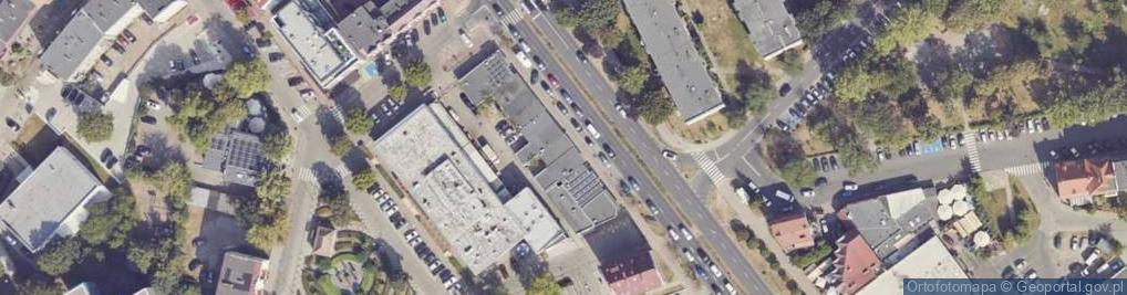 Zdjęcie satelitarne Aleja Młodzieży Polskiej al.