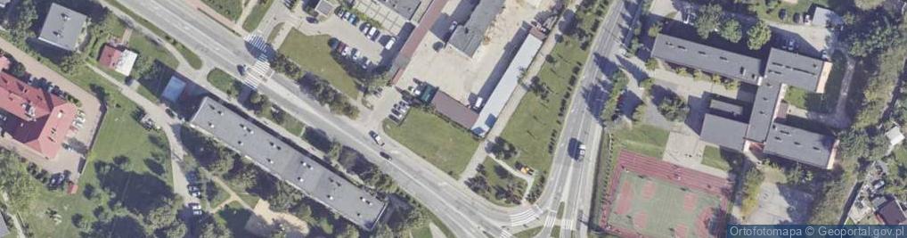 Zdjęcie satelitarne Aleja Armii Krajowej al.