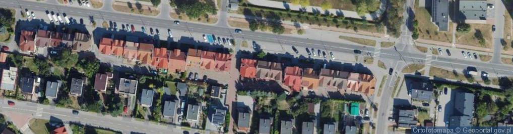 Zdjęcie satelitarne Aleja Armii Krajowej al.