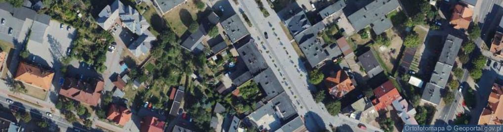 Zdjęcie satelitarne Aleja Wojska Polskiego al.