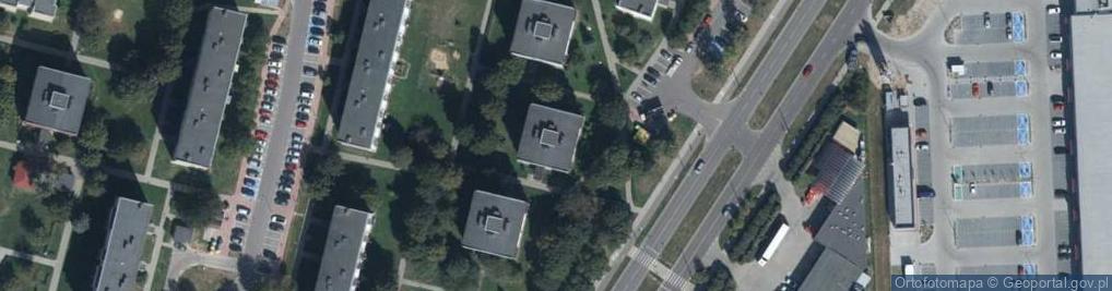 Zdjęcie satelitarne Aleja Armii Krajowej al.