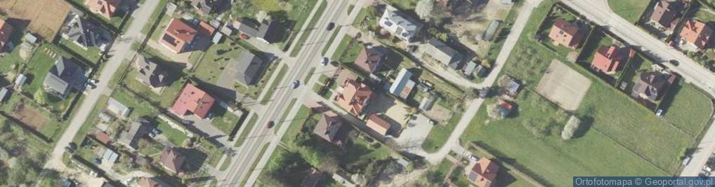 Zdjęcie satelitarne Aleja Lotników Polskich al.