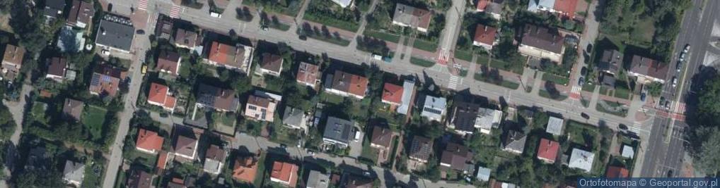 Zdjęcie satelitarne Aleja Wojska Polskiego al.