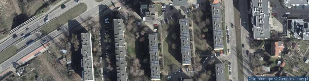 Zdjęcie satelitarne Aleja Powstańców Wielkopolskich al.