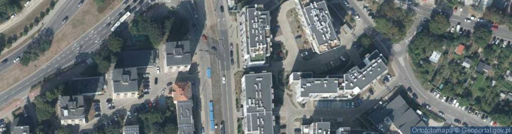 Zdjęcie satelitarne Aleja Powstańców Wielkopolskich al.