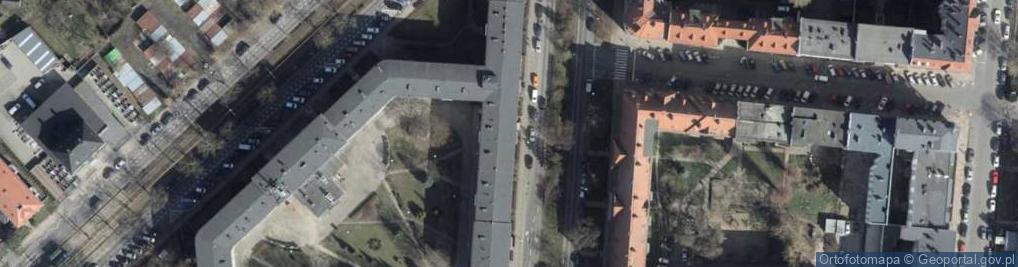Zdjęcie satelitarne Aleja Bohaterów Warszawy al.