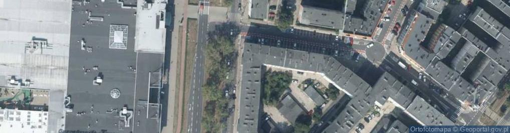 Zdjęcie satelitarne Aleja Bohaterów Warszawy al.