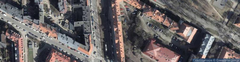 Zdjęcie satelitarne Aleja Bohaterów Warszawy al.