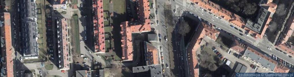 Zdjęcie satelitarne Aleja Bohaterów Warszawy al.
