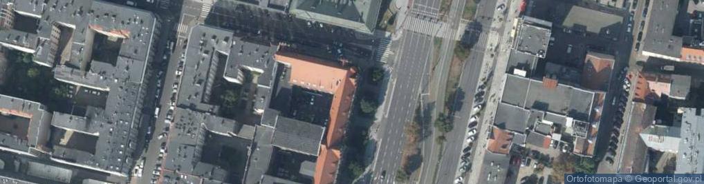 Zdjęcie satelitarne Aleja Niepodległości al.
