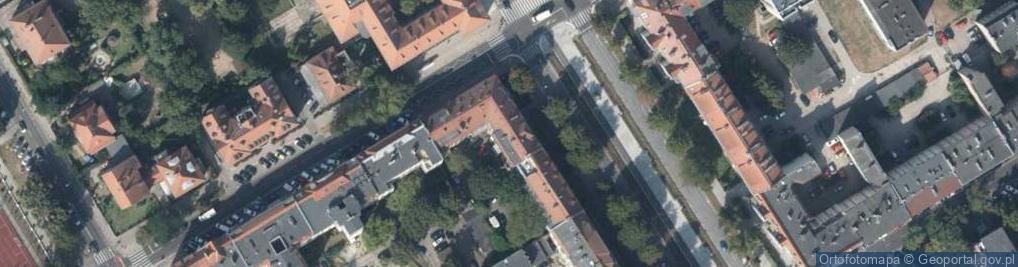 Zdjęcie satelitarne Aleja Papieża Jana Pawła II al.
