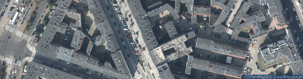 Zdjęcie satelitarne Aleja Wojska Polskiego al.