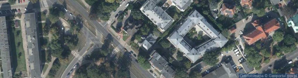 Zdjęcie satelitarne Aleja Wojska Polskiego al.