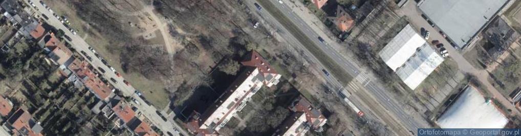 Zdjęcie satelitarne Aleja Wojska Polskiego al.