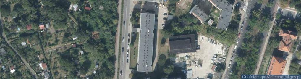 Zdjęcie satelitarne Aleja Bohaterów Warszawy al.