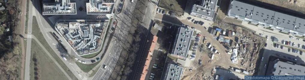 Zdjęcie satelitarne Aleja Piastów al.
