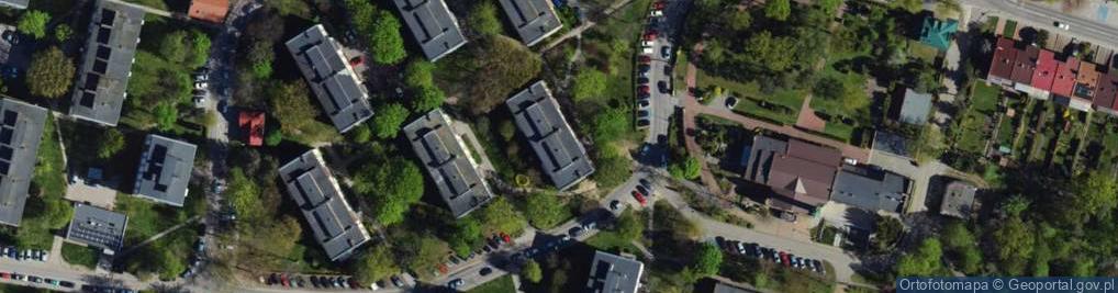 Zdjęcie satelitarne Aleja Skalna Góra al.
