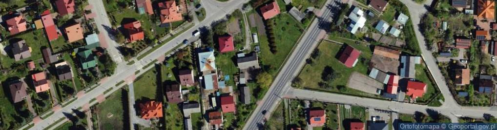 Zdjęcie satelitarne Aleja Warszawska al.